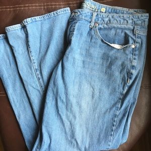 Faded Glory Light Denim Boot Cut Jeans